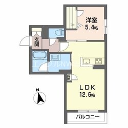 グレイス中島（ＢＥＬＳ認証・ＺＥＨ）の物件間取画像